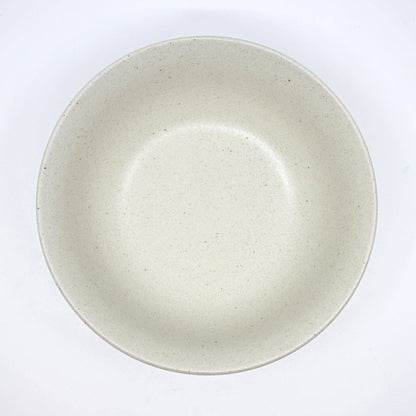 White Japanese ramen bowl, top view - PABOOM
