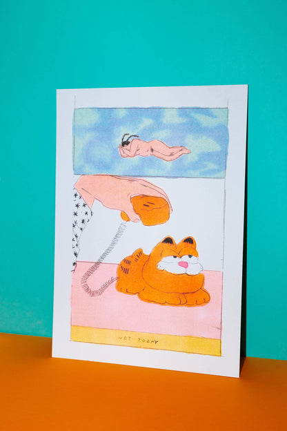 Garfield - Melek Zertal A3 Poster