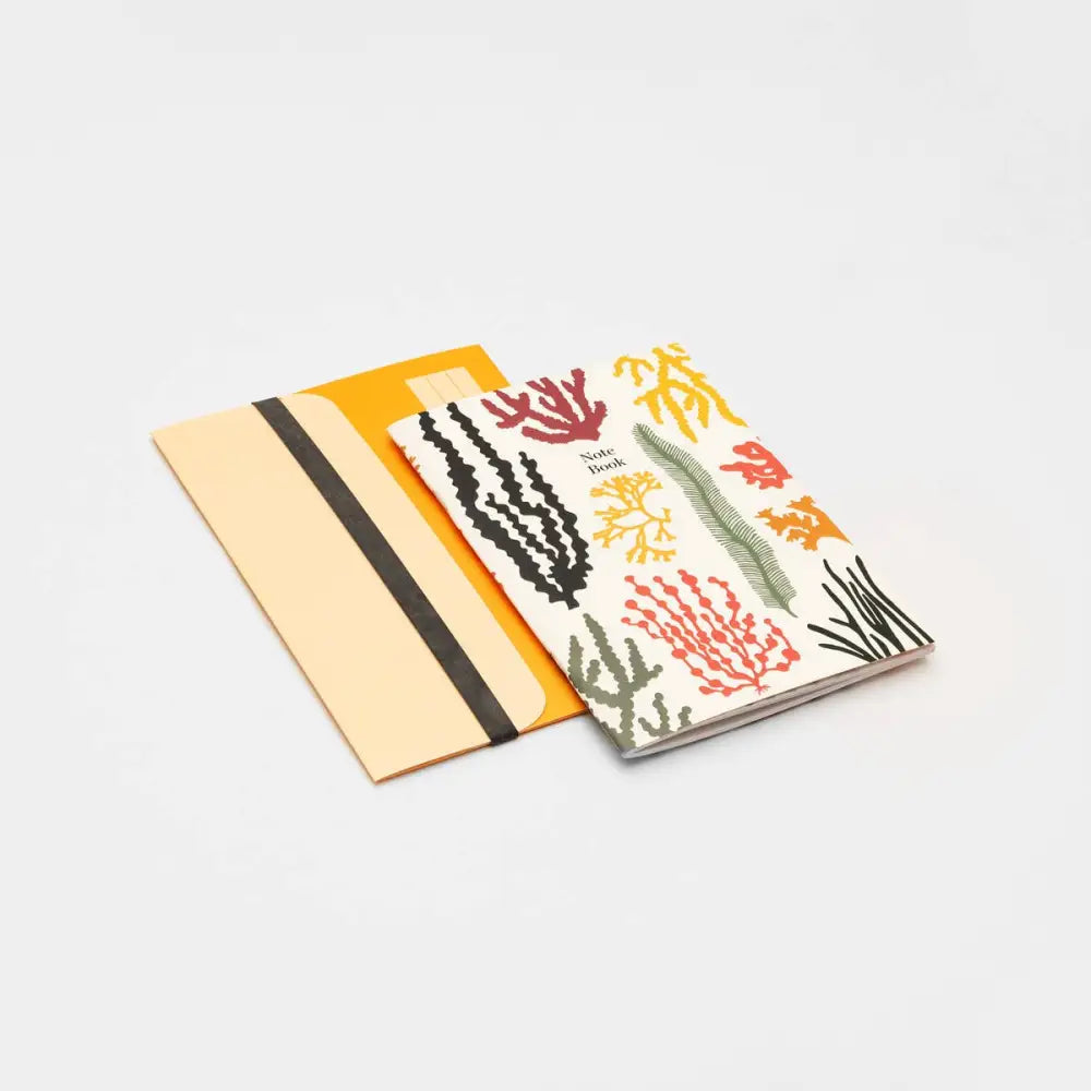Studio Wald - UK Made - Notebook + Folder (A5) - Seaweed