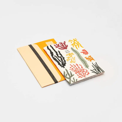 Studio Wald - UK Made - Notebook + Folder (A5) - Seaweed