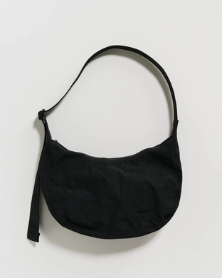 Medium Crescent Bag Black