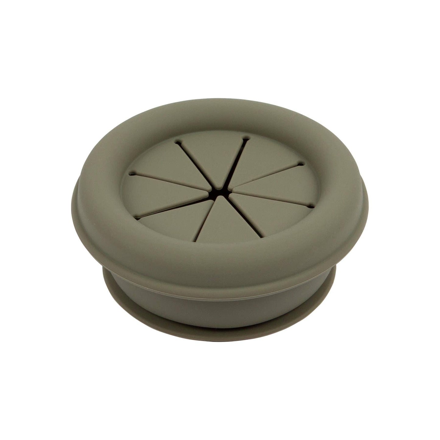 Baby Silicone Snack Pot - Dusty Rose