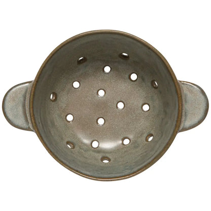 Danica - Grey Stoneware Fruit Bowl 7 inch