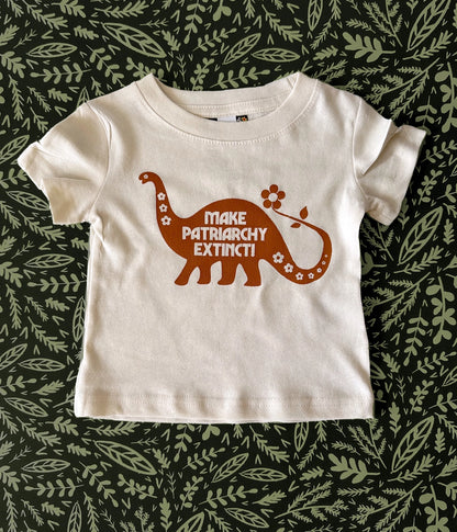 Make Patriarchy Extinct Kids T-Shirt