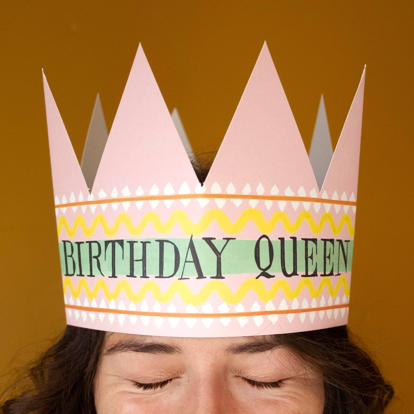 Birthday Queen Party Hat with envelope