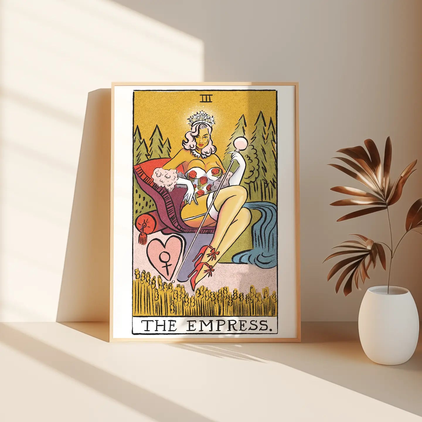 The Empress Tarot Print 8x10