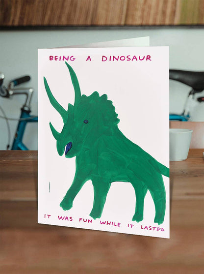 Dinosaur Card