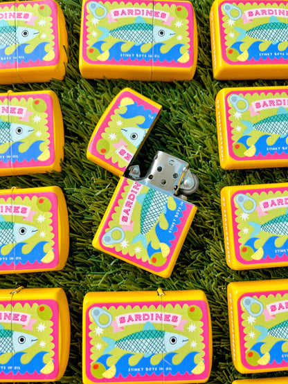 Multiple Sardine lighters shown together