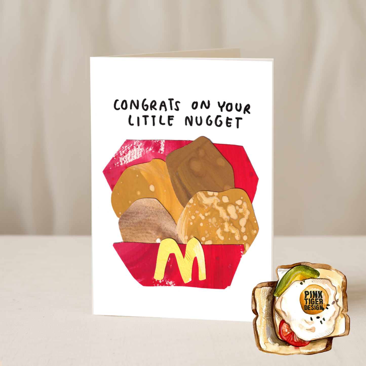 Congrats On Your Little Nugget Card