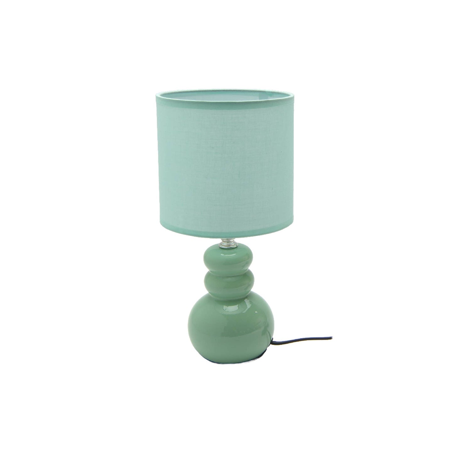 Ceramic Table Lamp with Shade (BUBBLY)