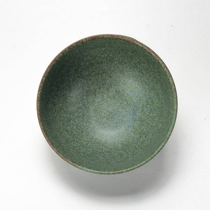 Nature Green rice bowl shown from a side profile