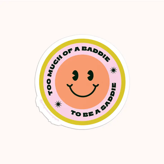 Baddie & Saddie Sticker