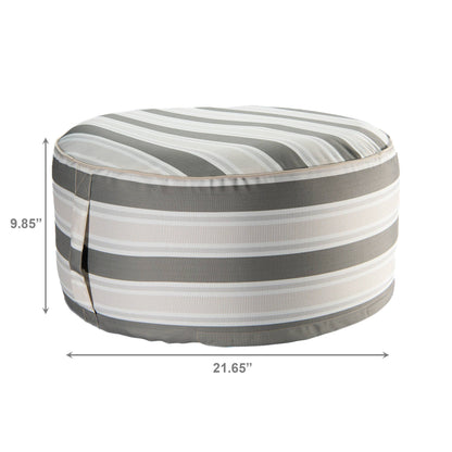 Outdoor Inflatable Pouf - Teal