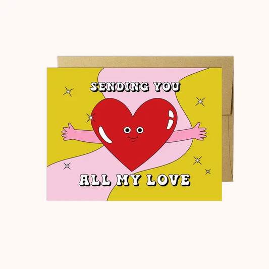 All My Love Card