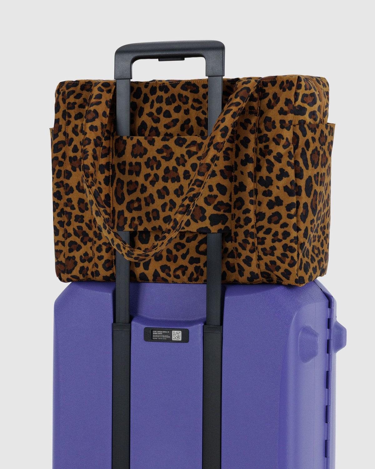 BAGGU Small Cloud Carry-On - Leopard