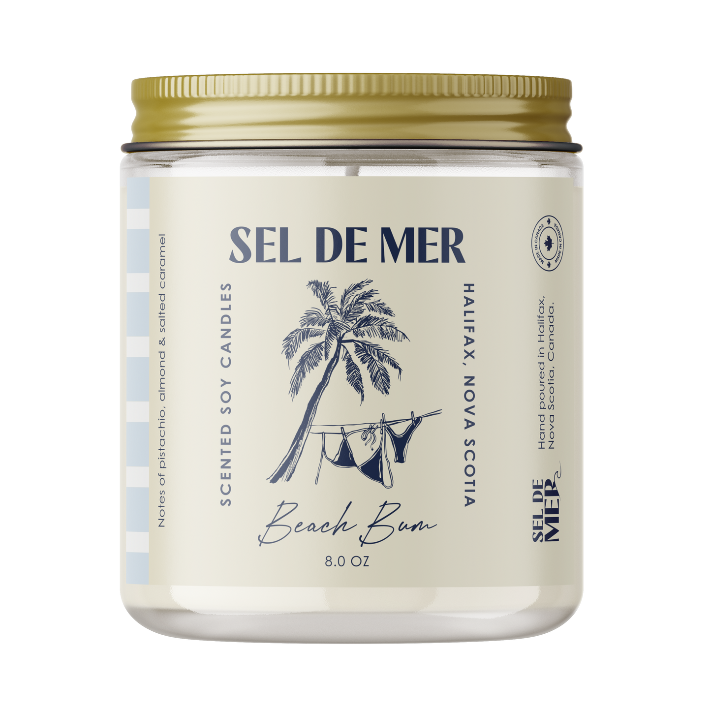 Sel de Mer Soy Candle - By the Fire