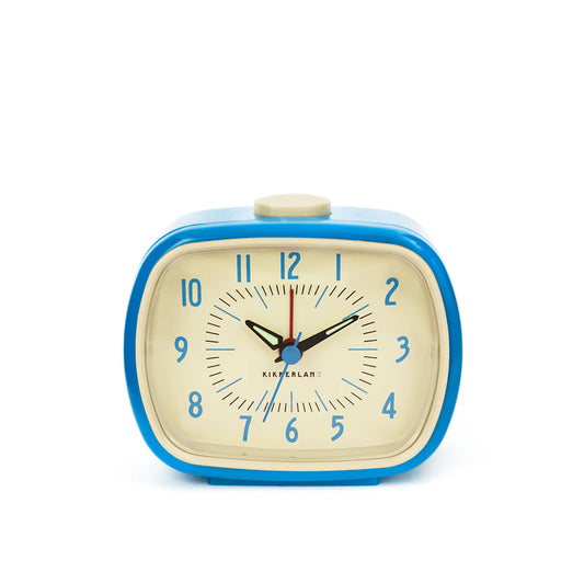 Retro Alarm Clock Blue