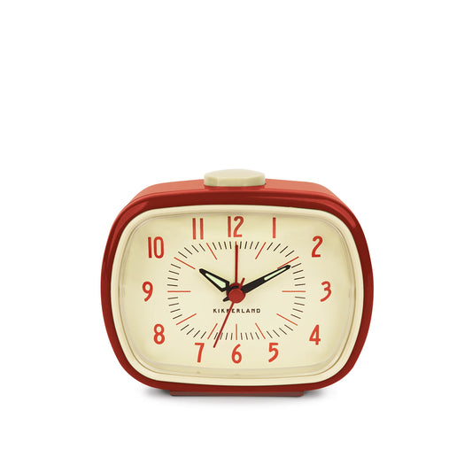 Retro Alarm Clock Red