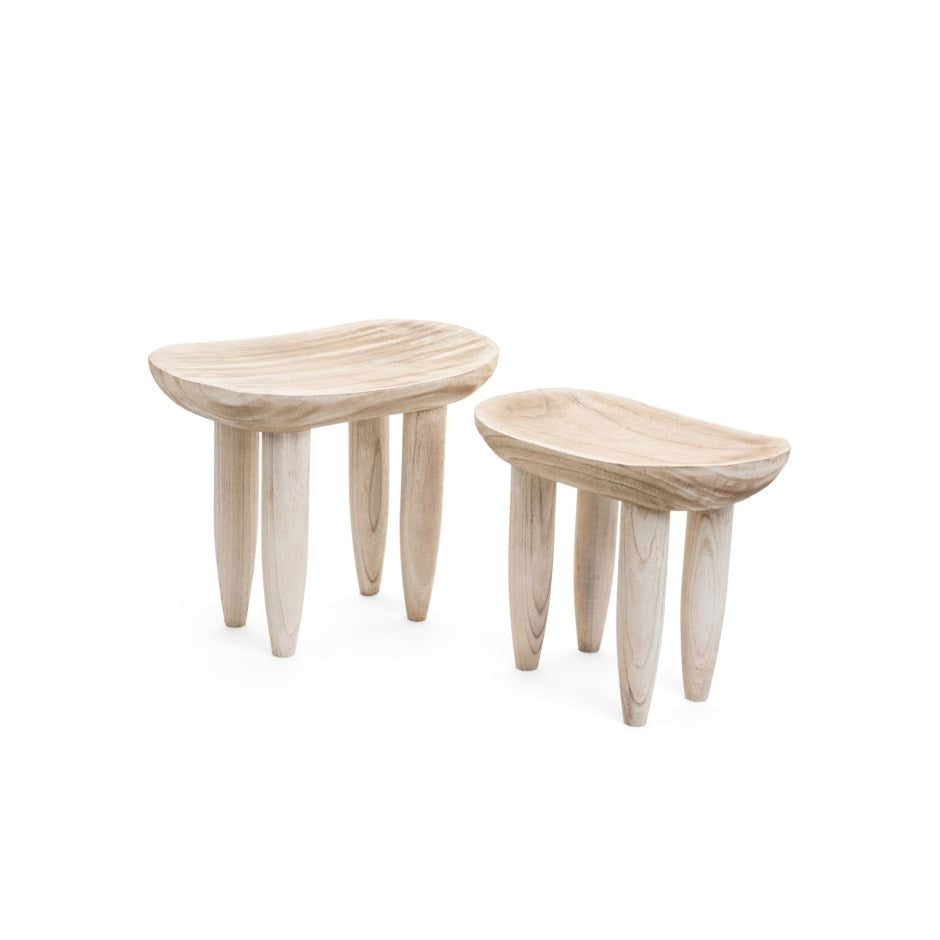 Paulownia Wood Stool