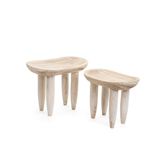 Paulownia Wood Stool