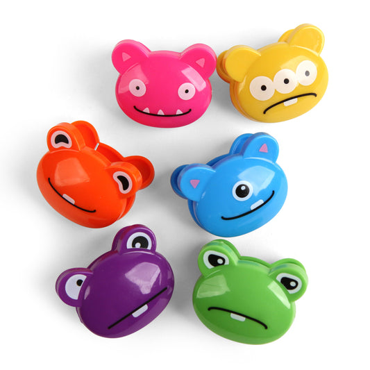 Monster Bag Clips Set/6