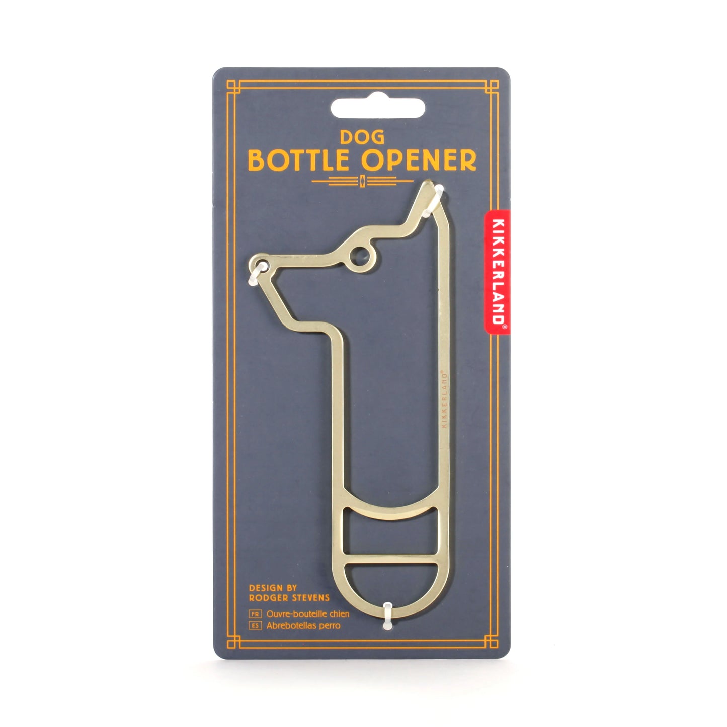 Gold Dog Bottle Opener