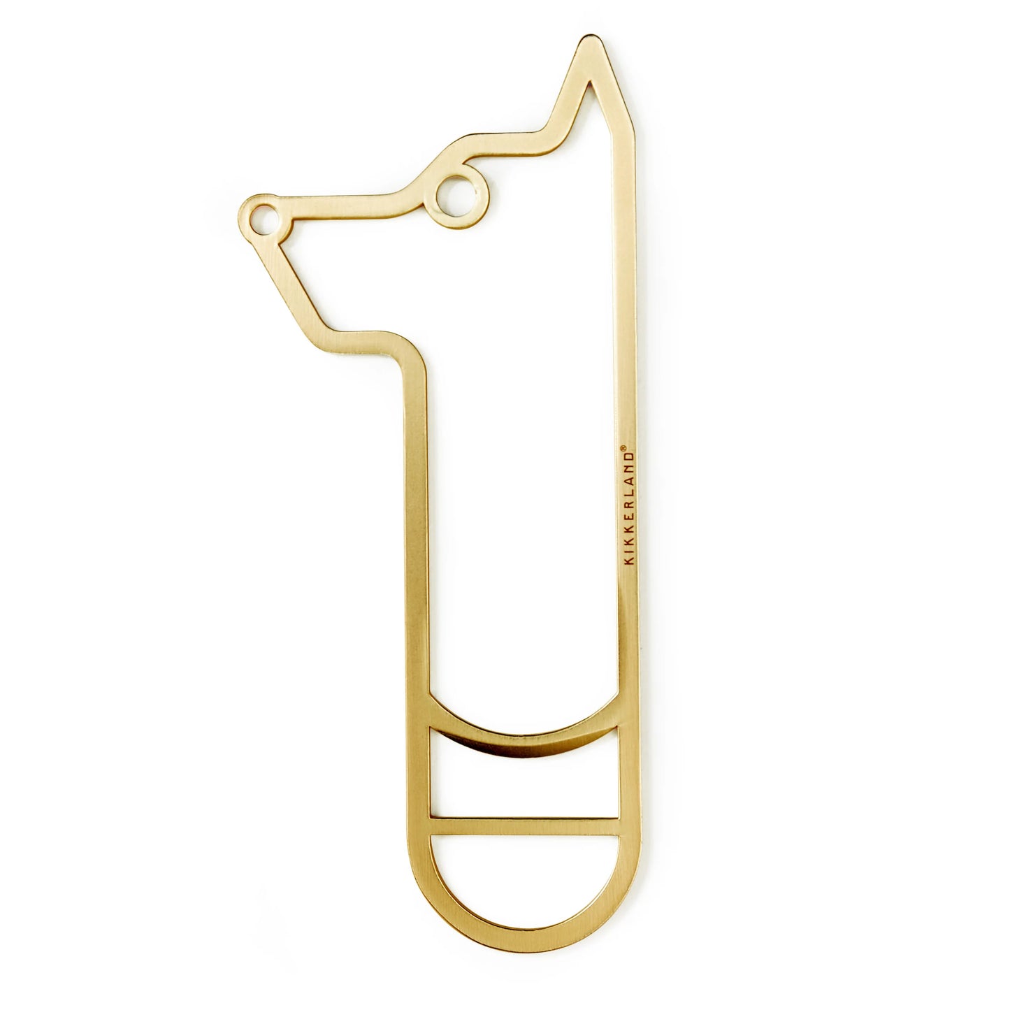 Gold Dog Bottle Opener