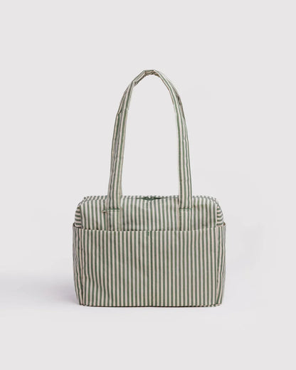 BAGGU Everyday Cloud Bag - Sage Stripe