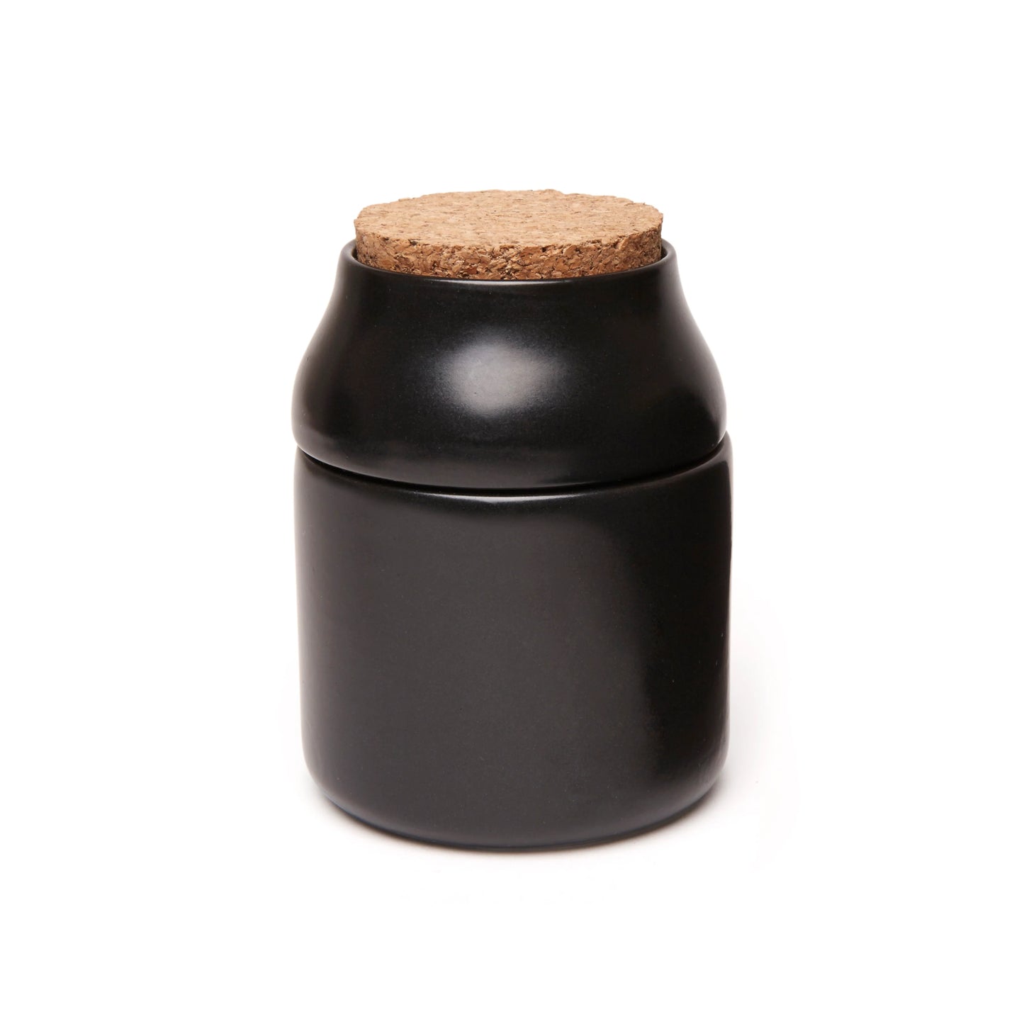 Herb Grinder & Jar Large Black