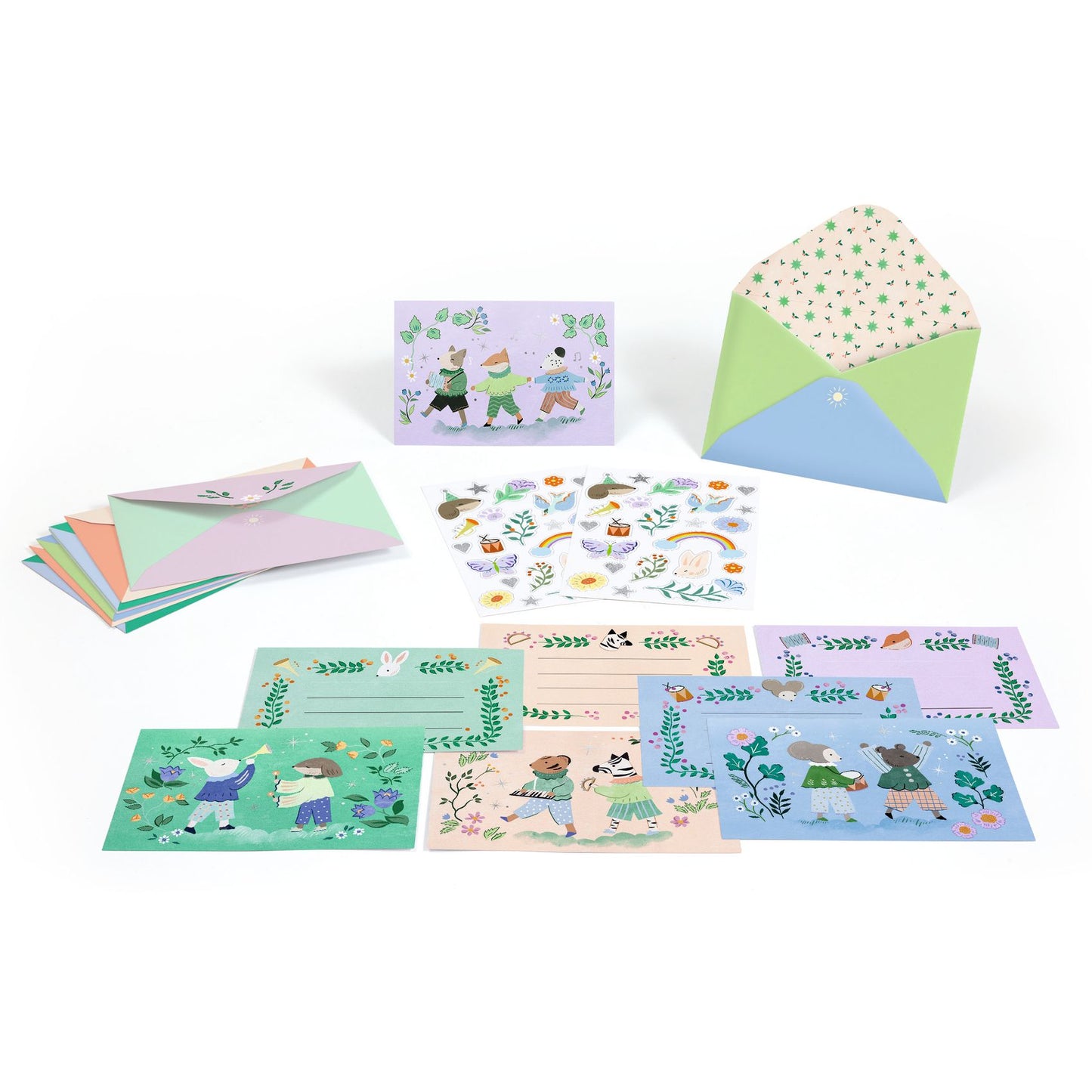 Letter Box Invitations Animal Fanfare