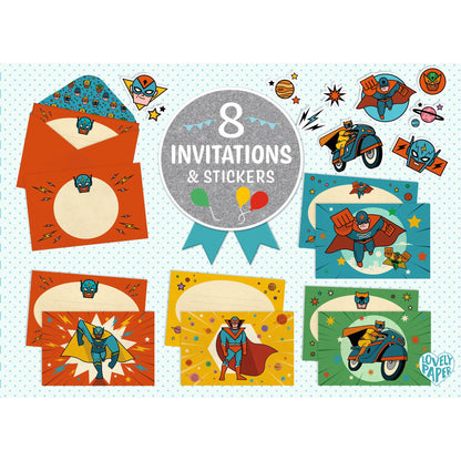 Letter Box Invitations Pow Bang