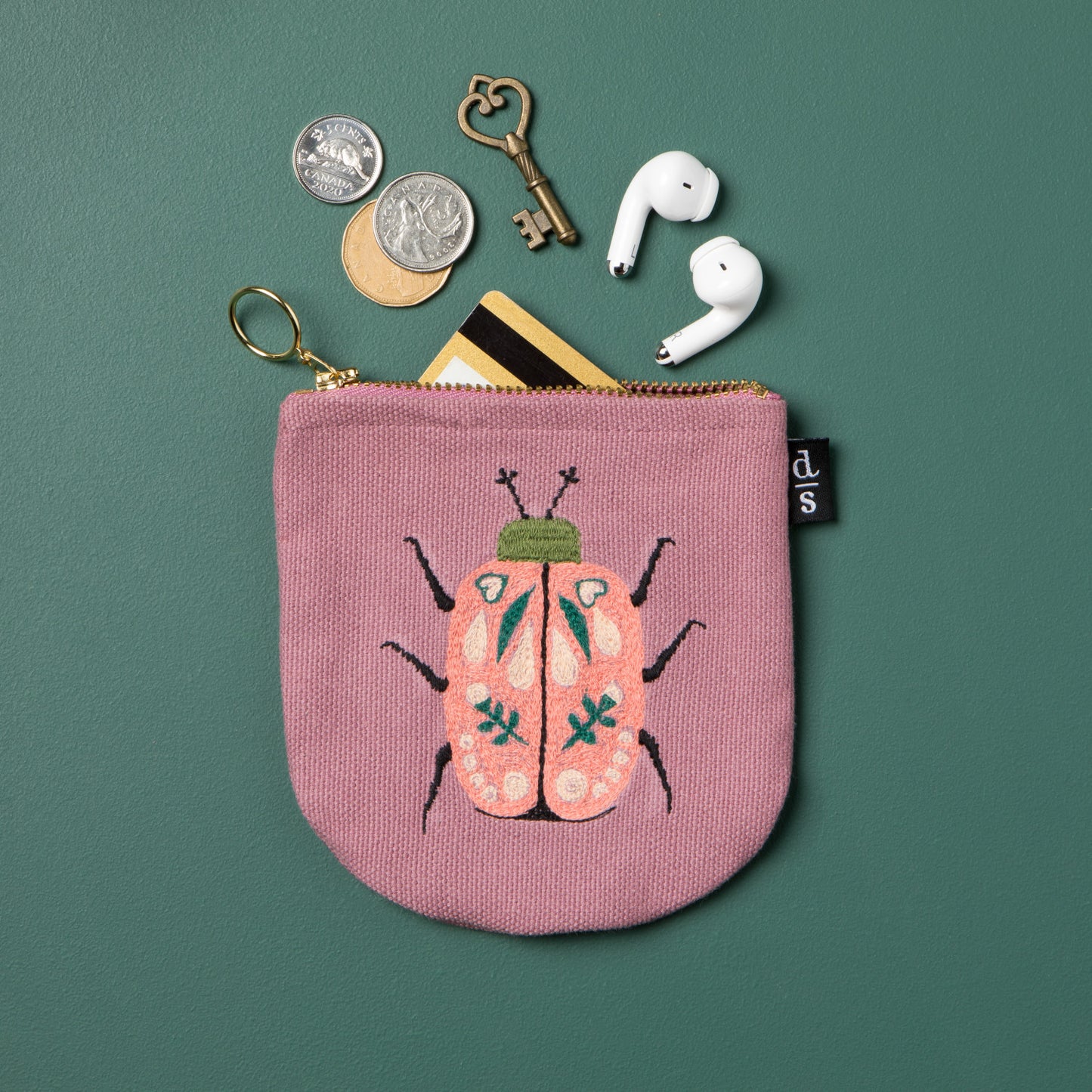 Amulet Halfmoon Zipper Pouch