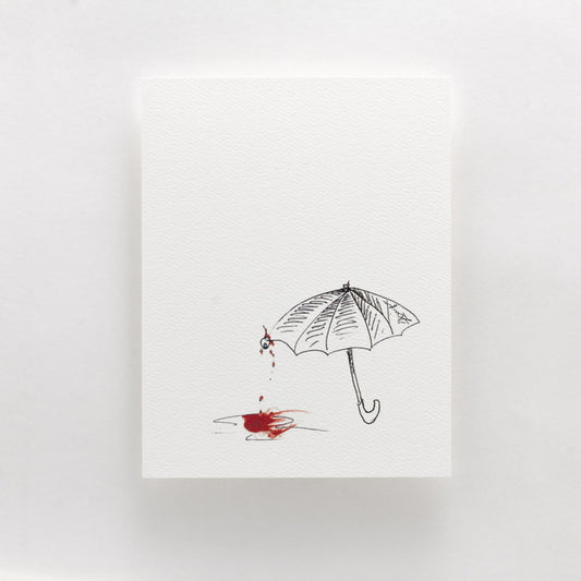 Umbrella Eyeball Card