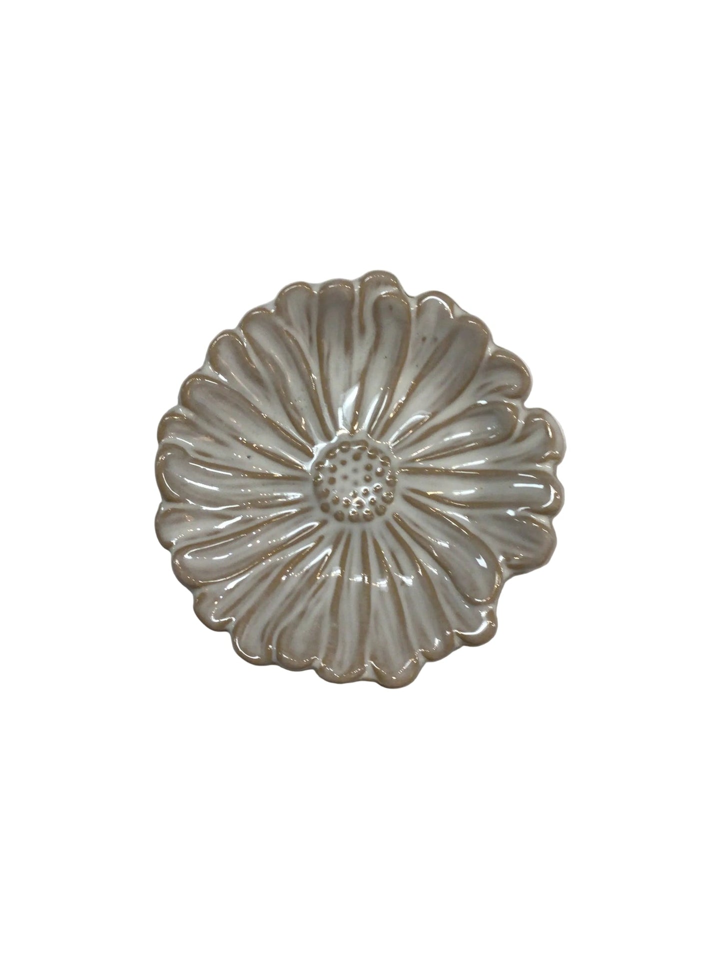 Small Daisy Plate - Antique Green