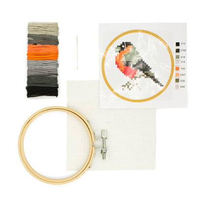 Mini Embroidery Kit Bird