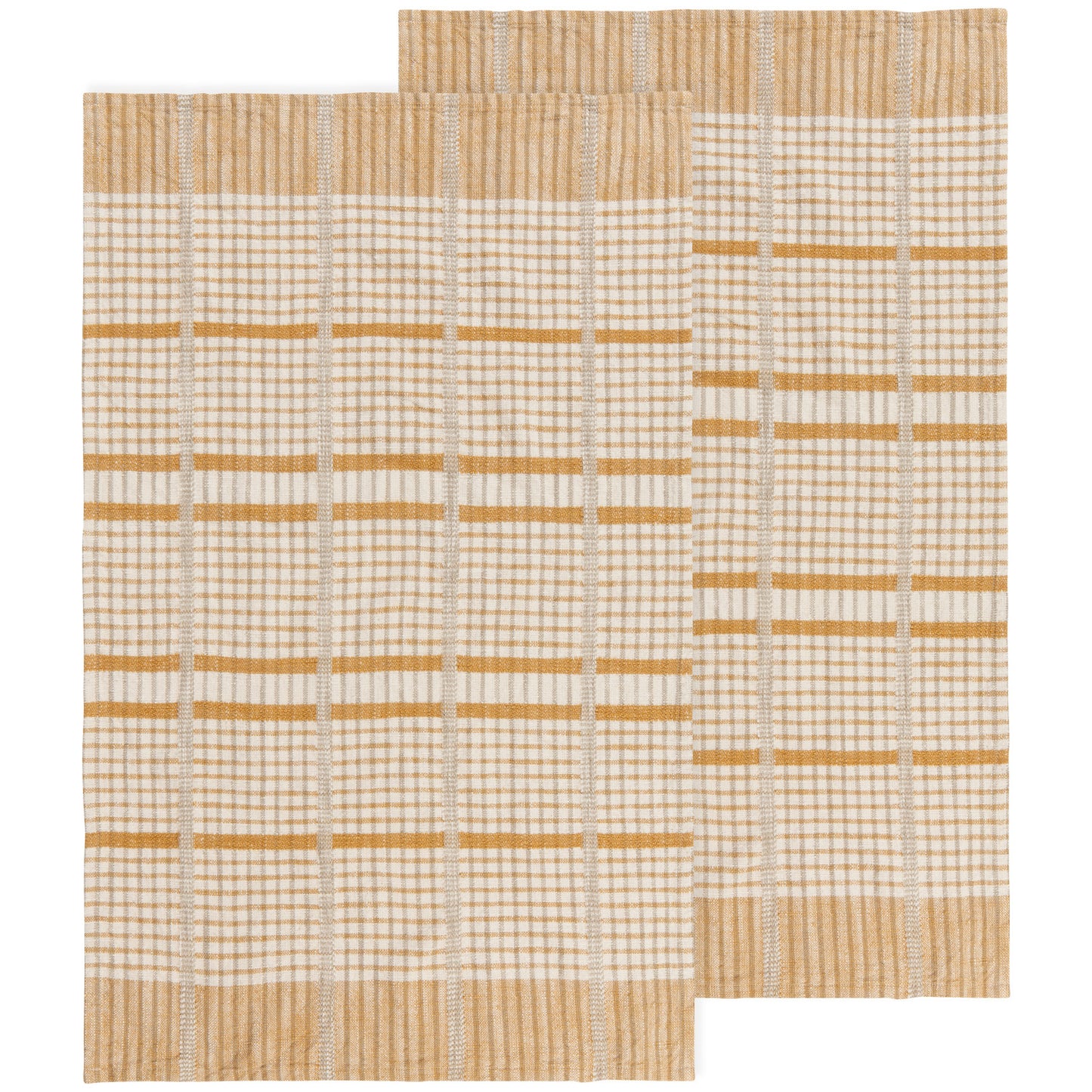 Saffron Finley Check Dishtowel Set