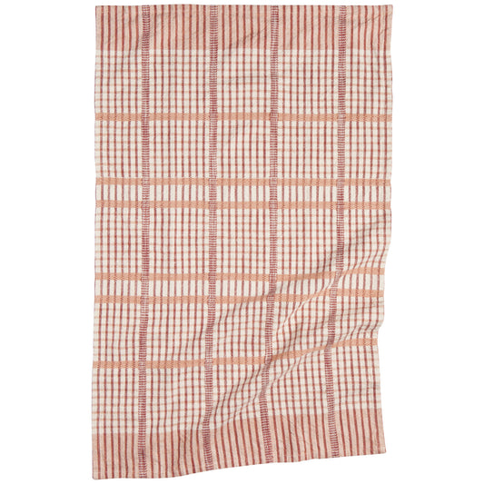 Bisque Finley Check Dishtowels Set