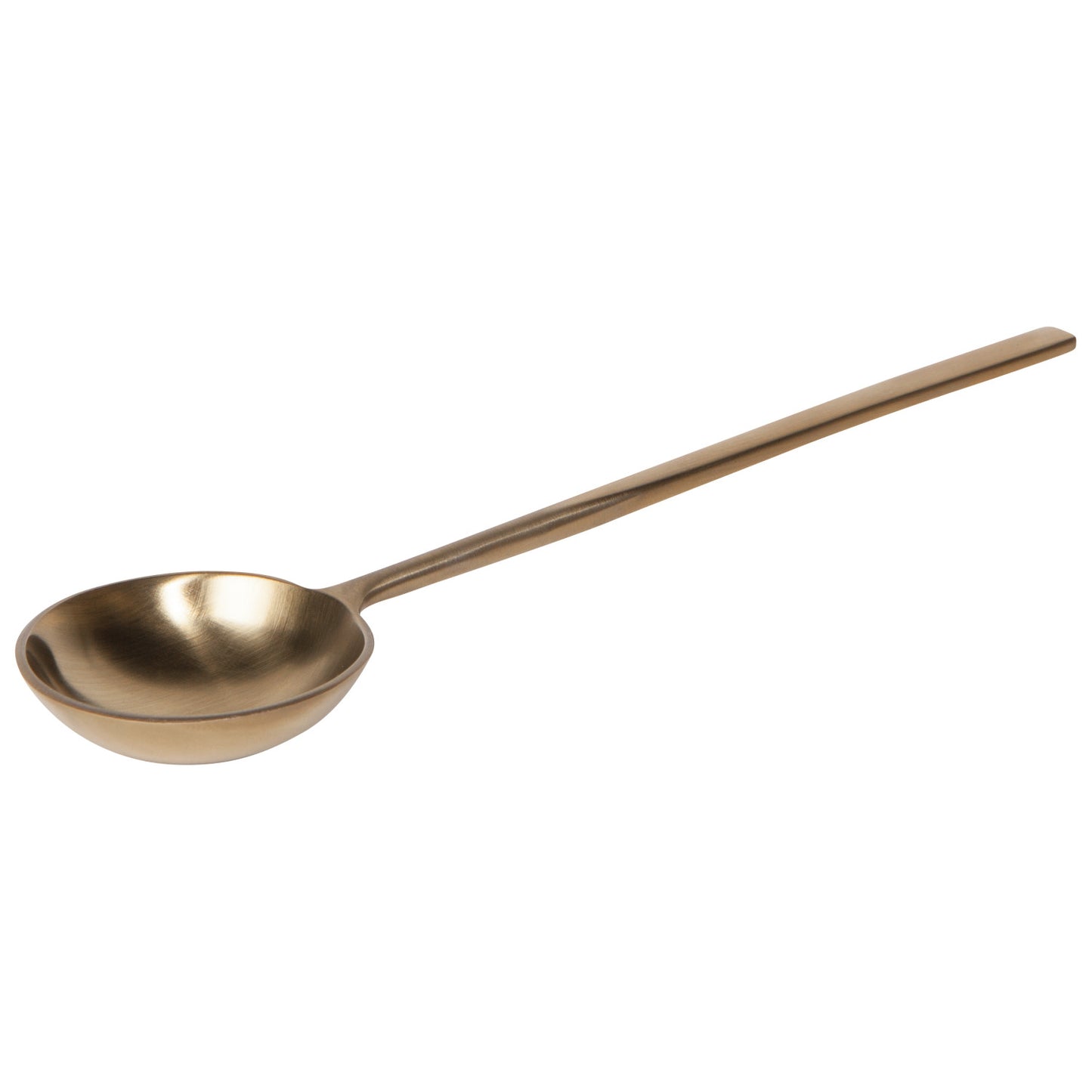 Gold Long Handle Spoon Set