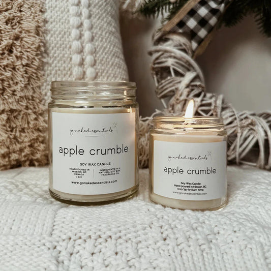 Apple Crumble Soy Candle 3oz