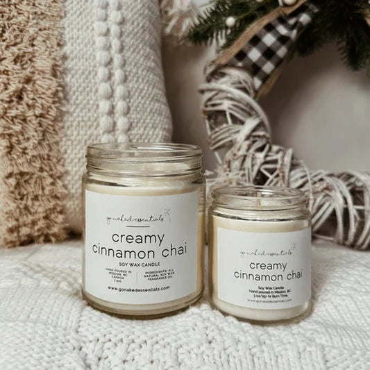 Creamy Cinnamon Chai Soy Candle 3oz