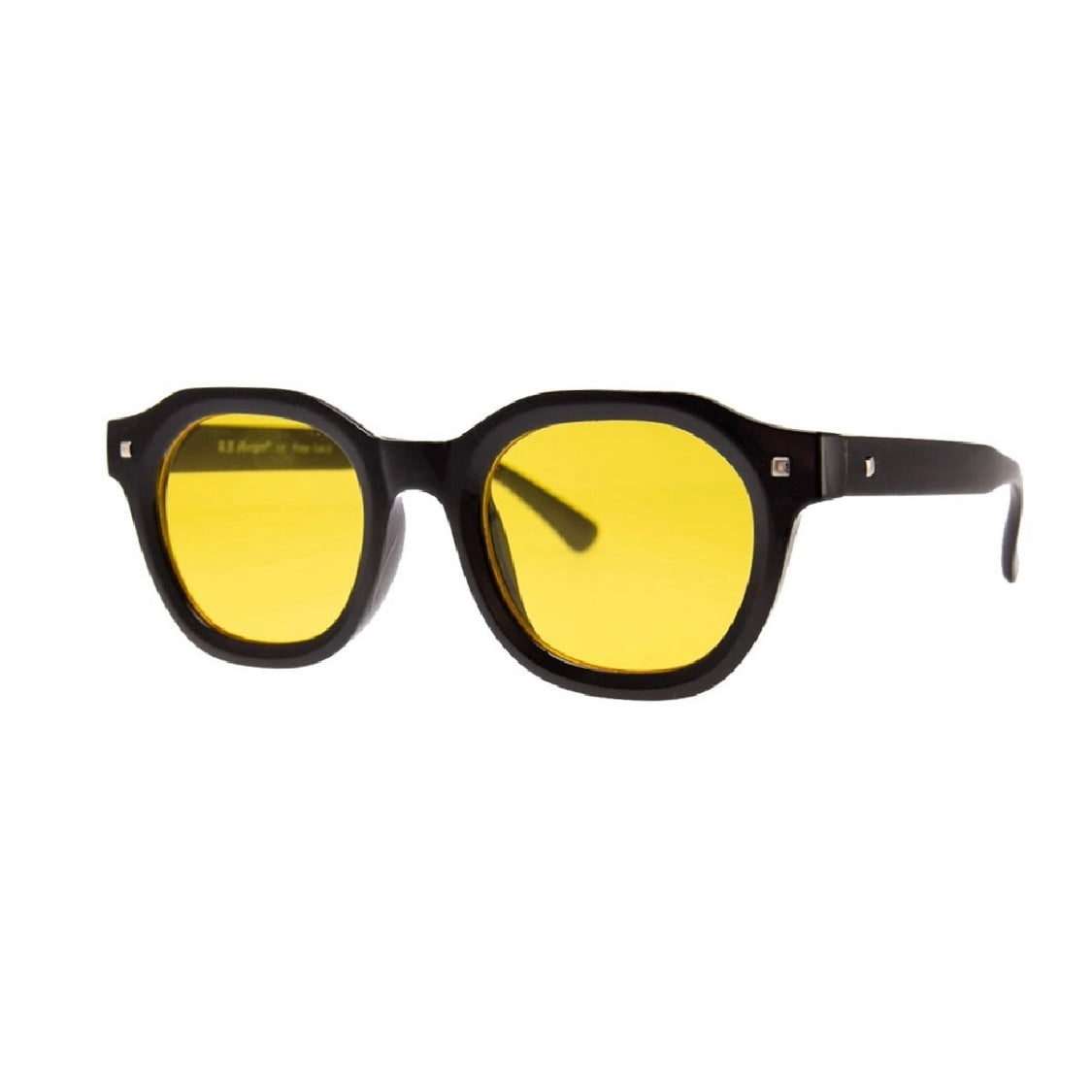 High I.Q. Sunglasses Black + Yellow