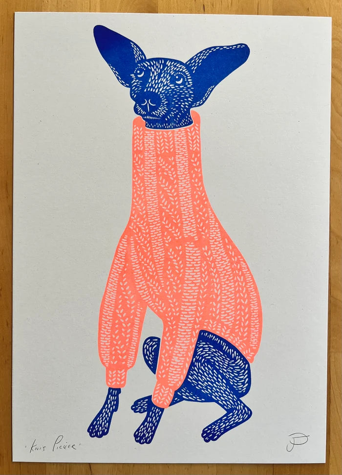 Knit Picker Print