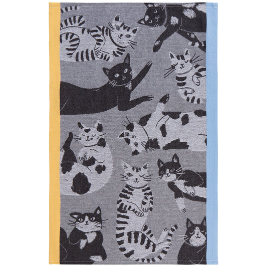 Meow + Furever Jacquard Dishtowel