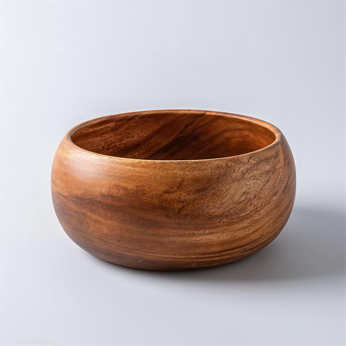 Acacia Wood Serving Bowl