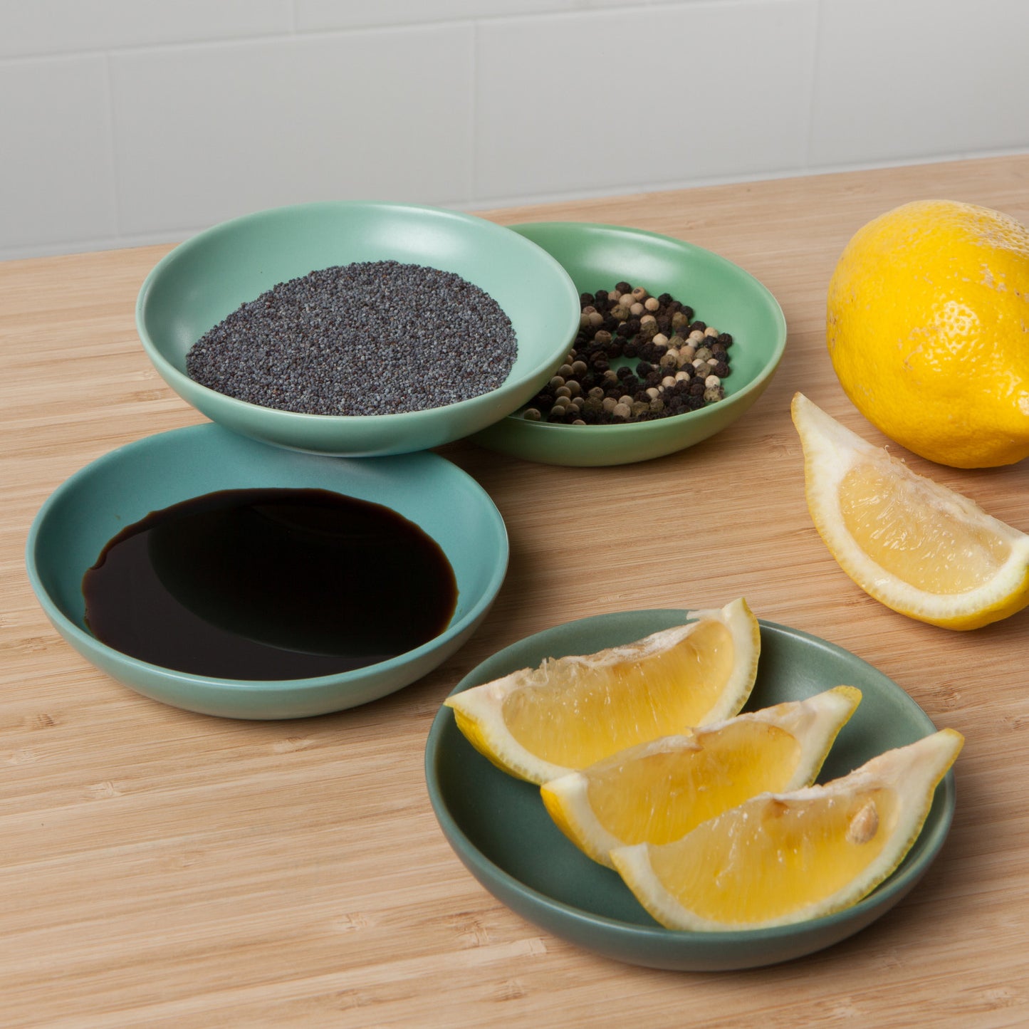 Leaf Dipping  Dishes Set