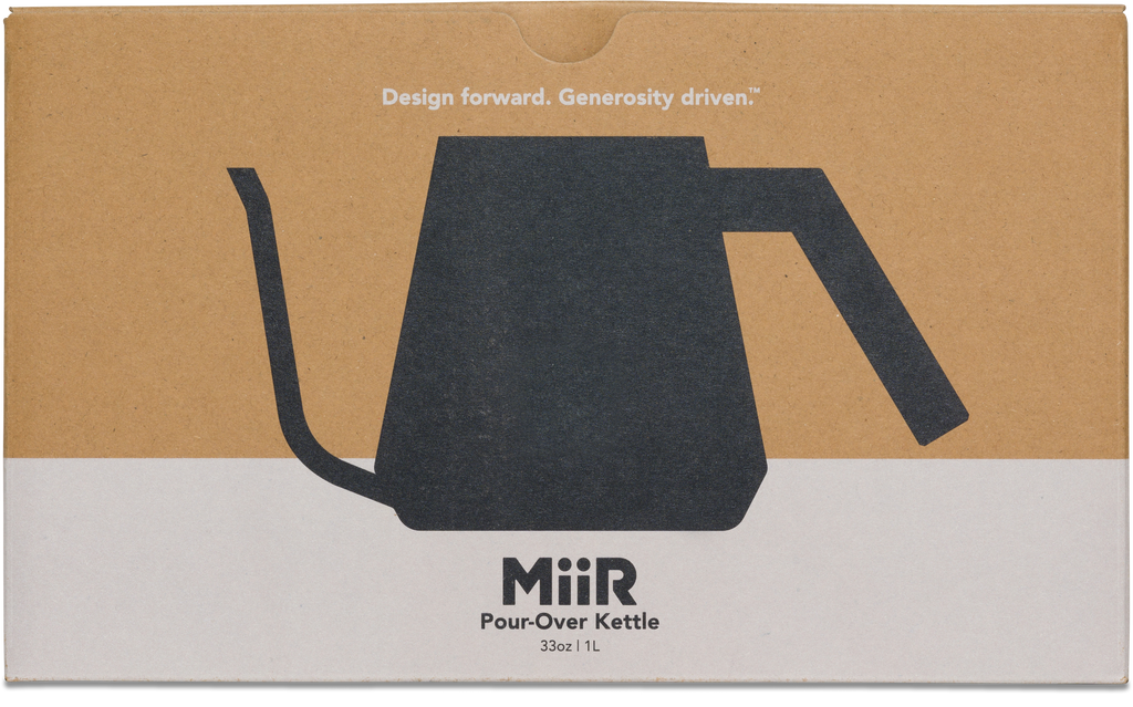 Black MiiR Pour Over Kettle