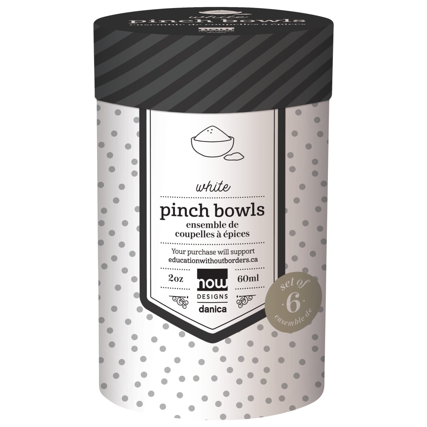 Pinch Bowls Set White