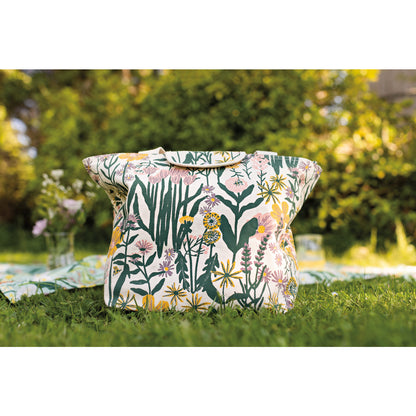 Bees & Blooms Fold-Up Fresh Tote