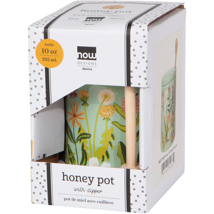 Bees & Blooms Honey Pot