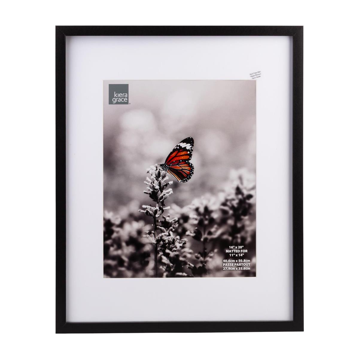 Gallery Frame Black 16x20in (11x14in.)